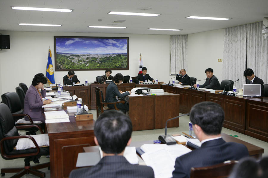 문화경제위원회 행정사무감사