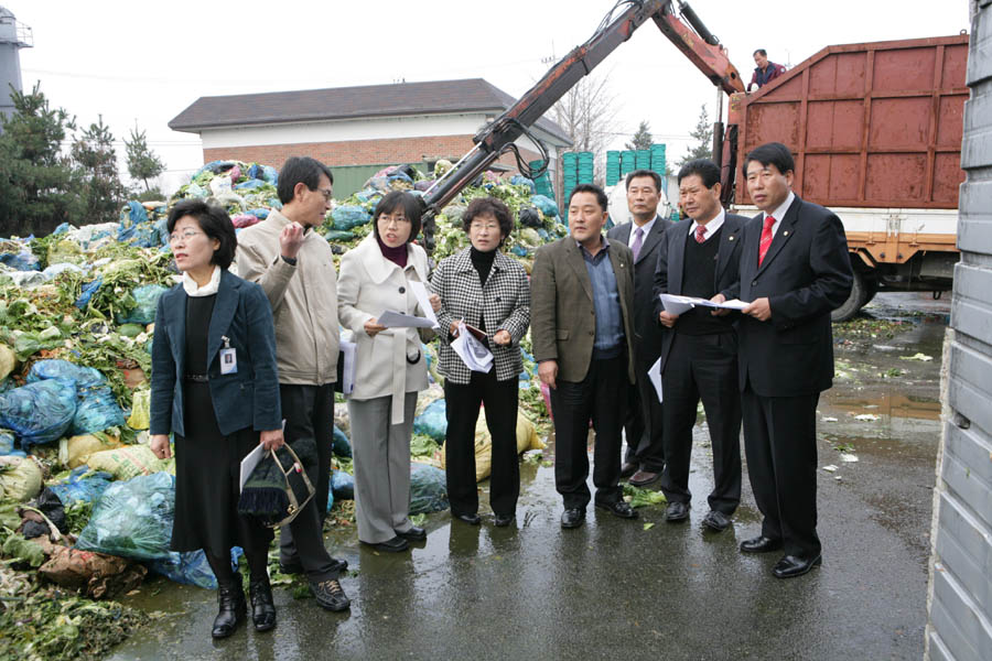 팔복동 음식물 처리장 현장활동