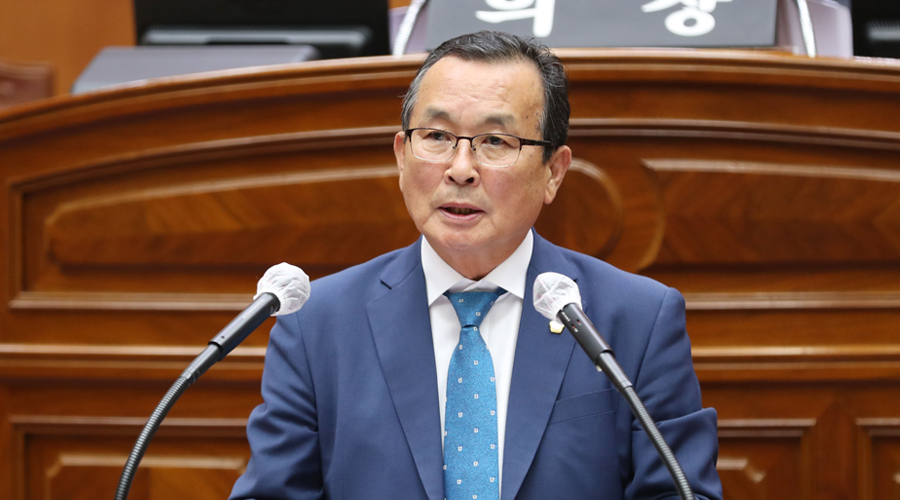 전주시의회 최주만 부의장 사진