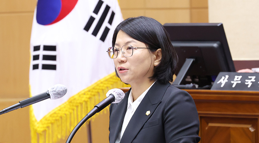 전주시의회 최지은 예산결산 부위원장 사진