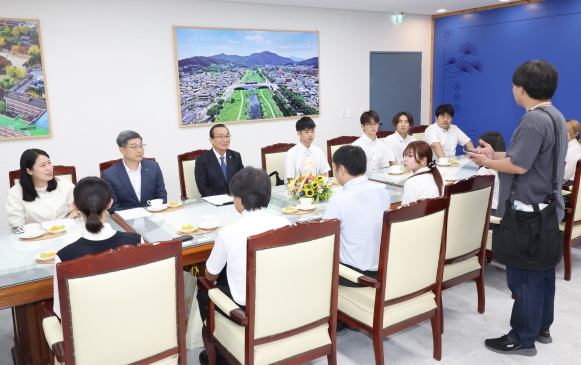 일본 기타큐슈 공업고등전문학교 전주시의회 방문