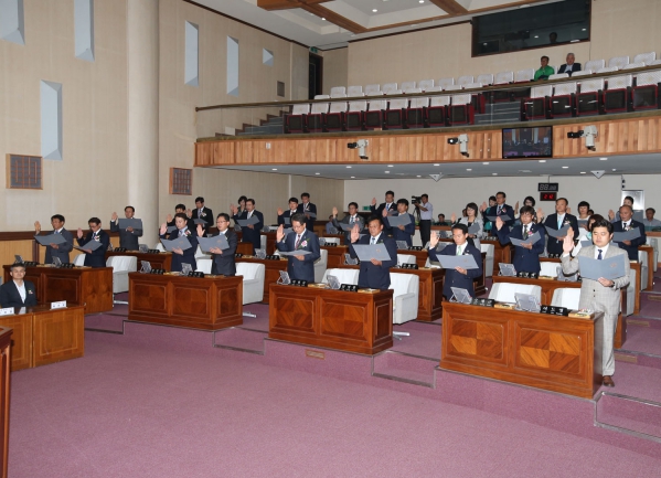 제10대 전주시의회 의원 선서
