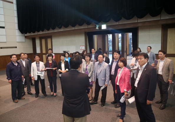 컨벤션센터 운영실태 파악 현장활동