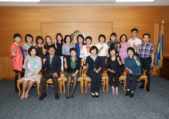 여성기업인들과의 간담회