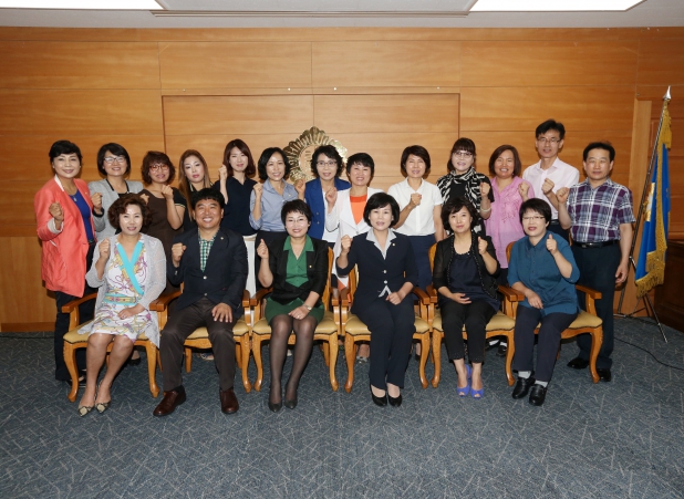 여성기업인들과의 간담회