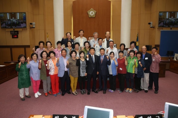 2014자원봉사대학 의회방문