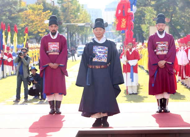 태조어진봉안행렬 재현