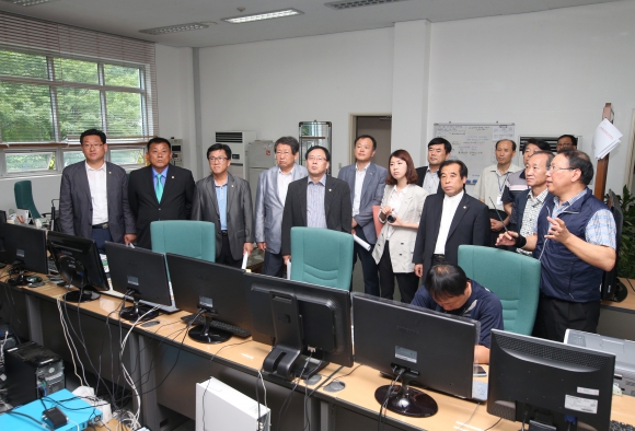 맑은물 사업소 현장활동