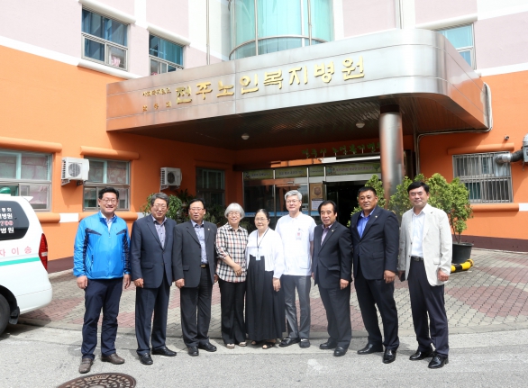 전주 노인복지병원 현장활동