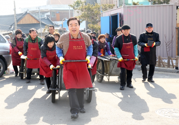 호남고속철 서대전경유 반대집회 