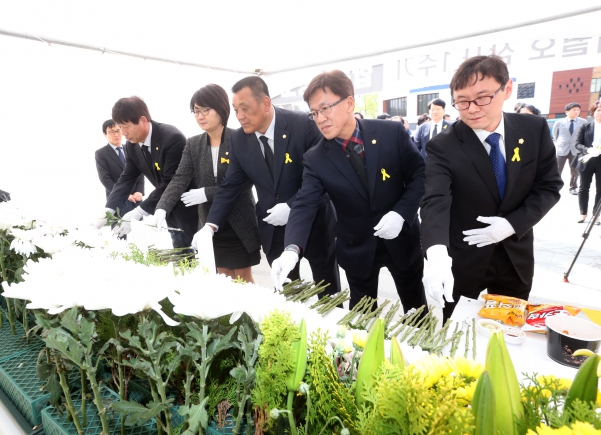 세월호 1주기 합동분향 