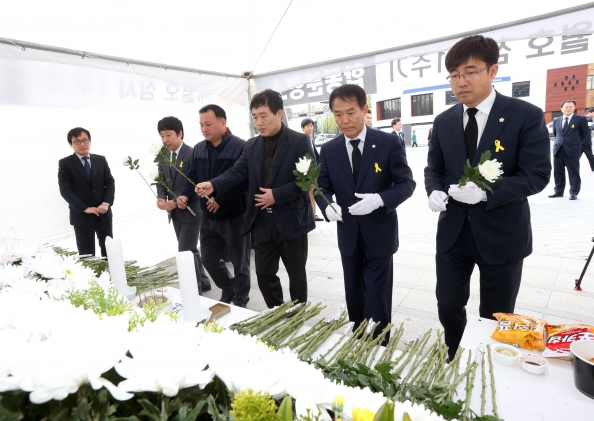 세월호 1주기 합동분향 