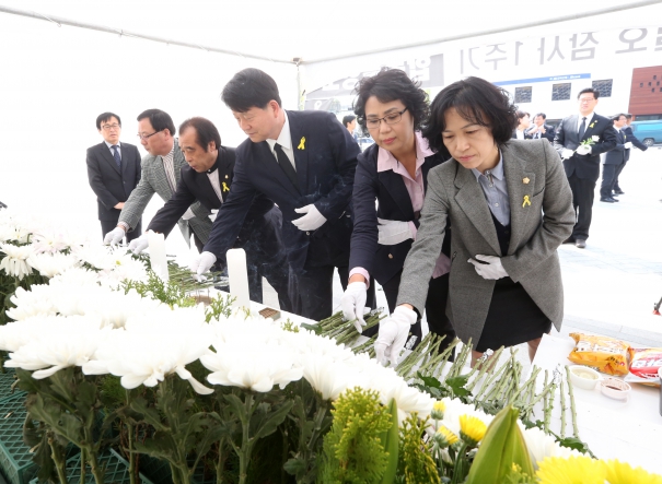 세월호 1주기 합동분향 