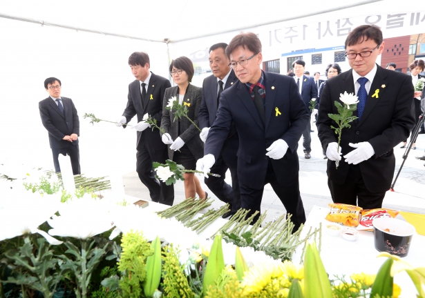 세월호 1주기 합동분향 