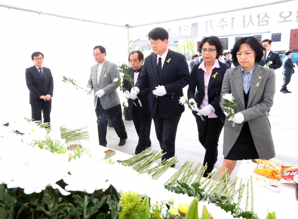 세월호 1주기 합동분향 