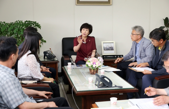 민원해결을 위한 주민과의 간담회