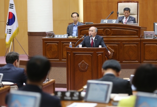 제323회임시회 시정에대한 질문