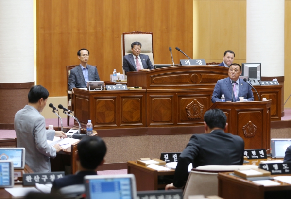 제323회임시회 시정에대한 질문