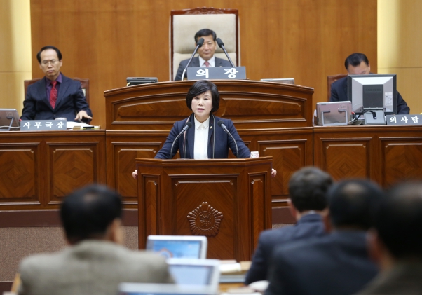 제325회 전주시의회 제2차정례회 시정에대한 질문