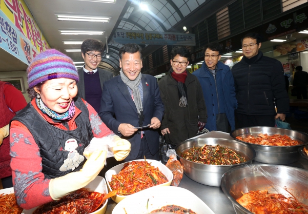 전통시장 장보기