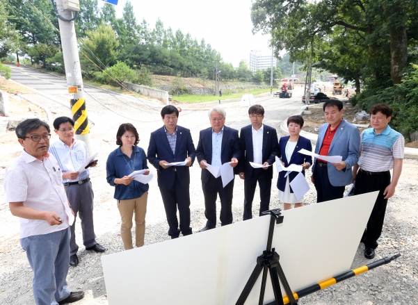도시건설위원회, 교통정보센터 등 현장활동 실시
