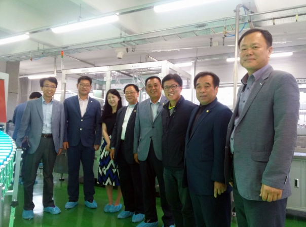 복지환경위원회, 수돗물 병입수 자동화 설비 현장 점검