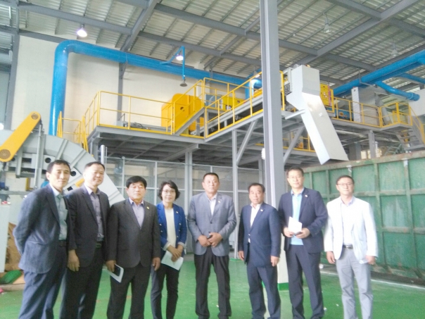 복지환경위원회, 종합리싸이클링타운과 환경사업소 현장 점검