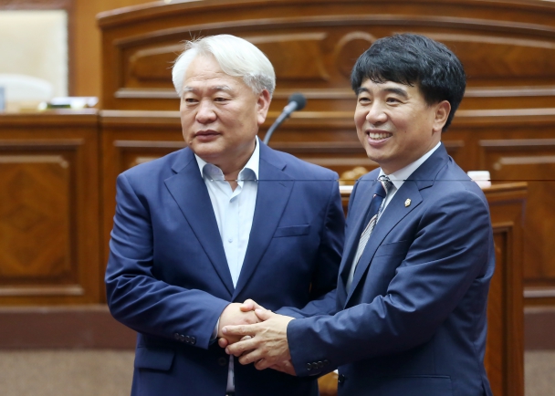 제10대 전주시의회 후반기 의장, 부의장 선출