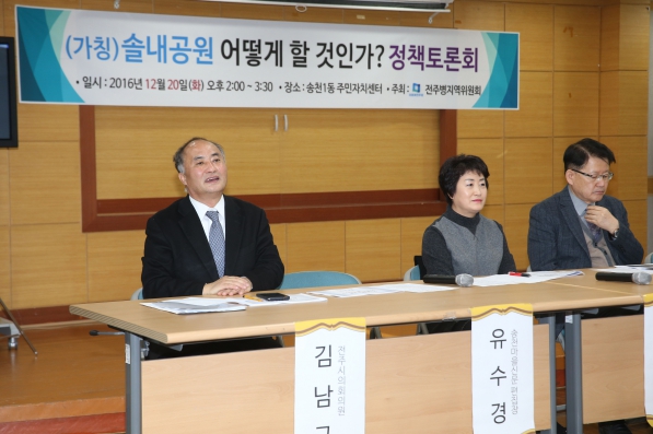 솔내공원 어떻게 할것인가