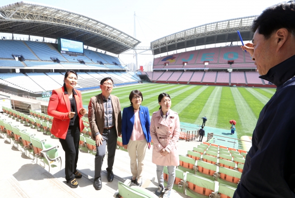문화경제위원회 현장활동(월드컵경기장 방문)