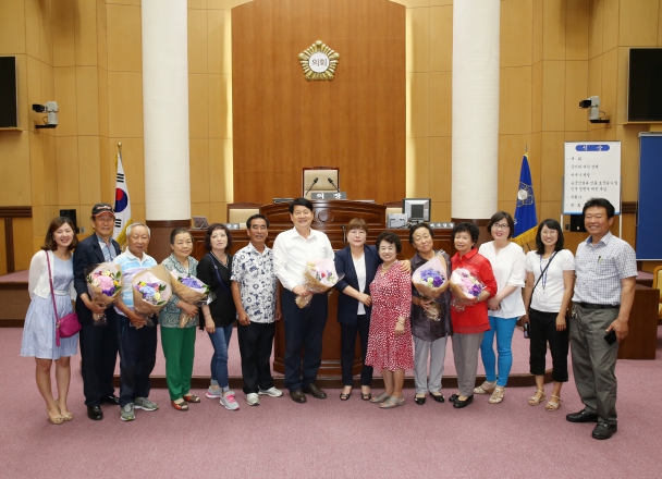인후2동 통장단 방문