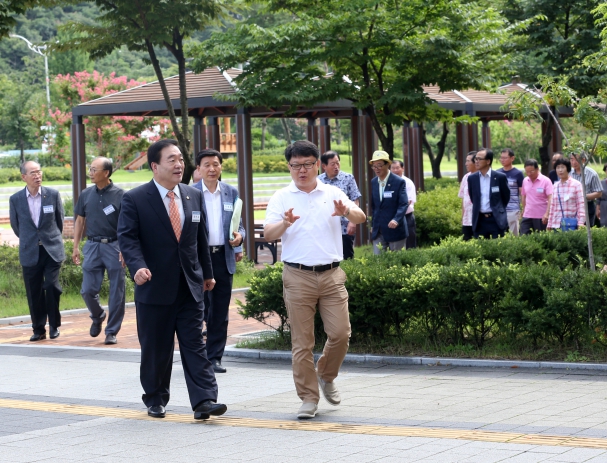 전주시 시민의장 수상자회 국립무형유산원 방문
