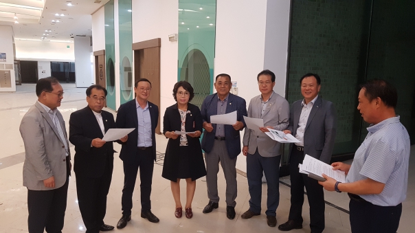 복지환경위원회 현장활동(전주 어울림센터 조성 예정지)