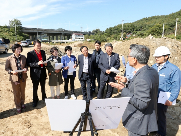제345회 임시회 도시건설위원회 현장활동
