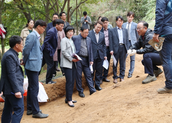 한국전쟁 민간인 희생자 유해발굴지 현장활동