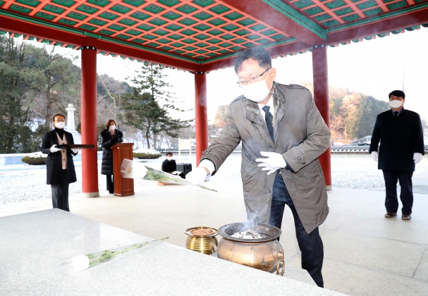 2021 새해 군경묘지 참배