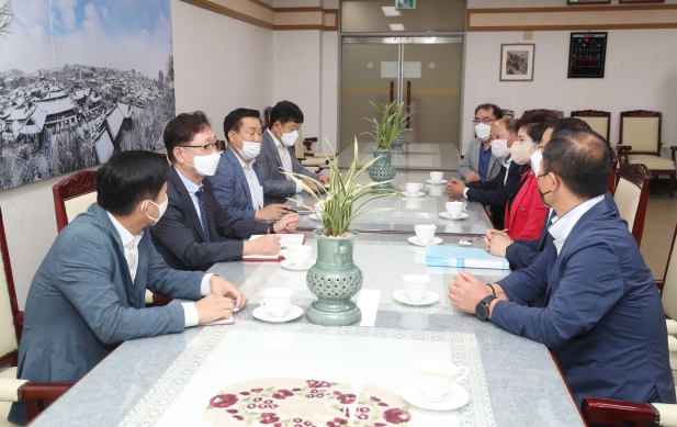 전주시 소상공인 연합회 간담회