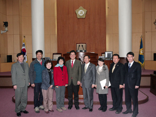 김해시의회 방문