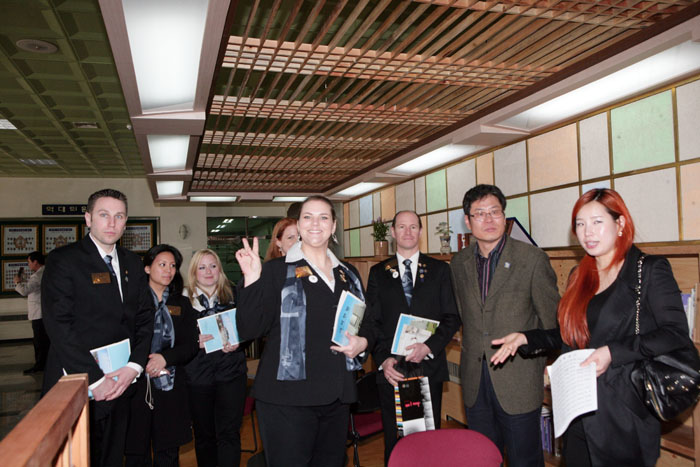 국제로타리 연구단 방문