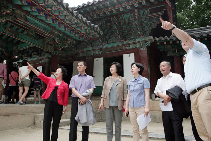 문화경제위원회 경기전 현장활동