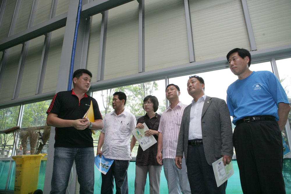 복지환경위원회 하수슬러지  처리시설 현장견학