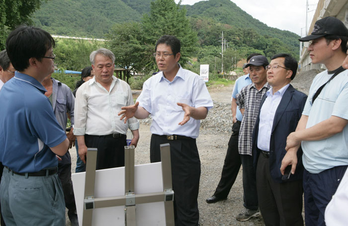 수해현장 현장방문