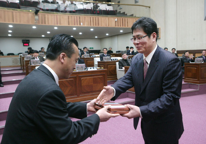 전북 전통시장시장 상인연합회 감사패 받아