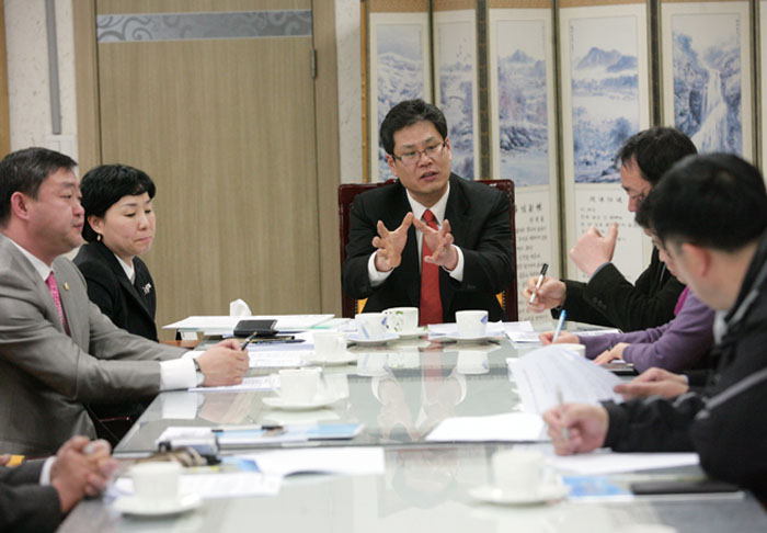 원주시의원 방문 간담회