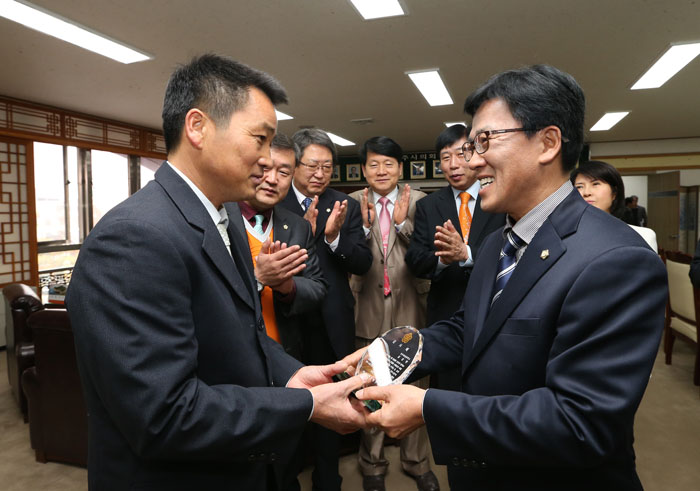 모범시민 감사패 수여식