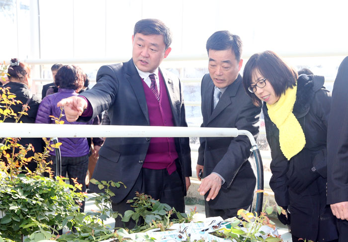 화훼유통센터 준공식