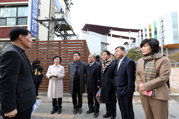 동문예술거리 현장활동