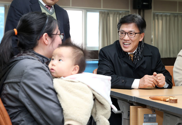 다문화 가족들과 함께