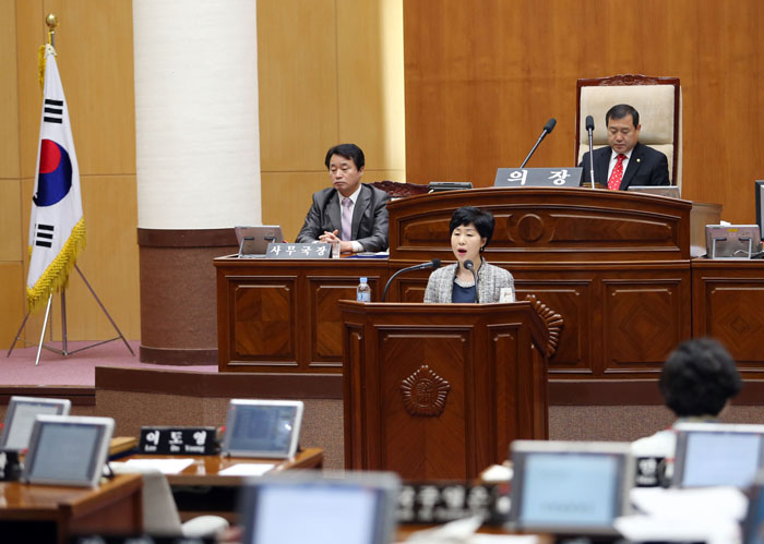 제298회 임시회 시정질문