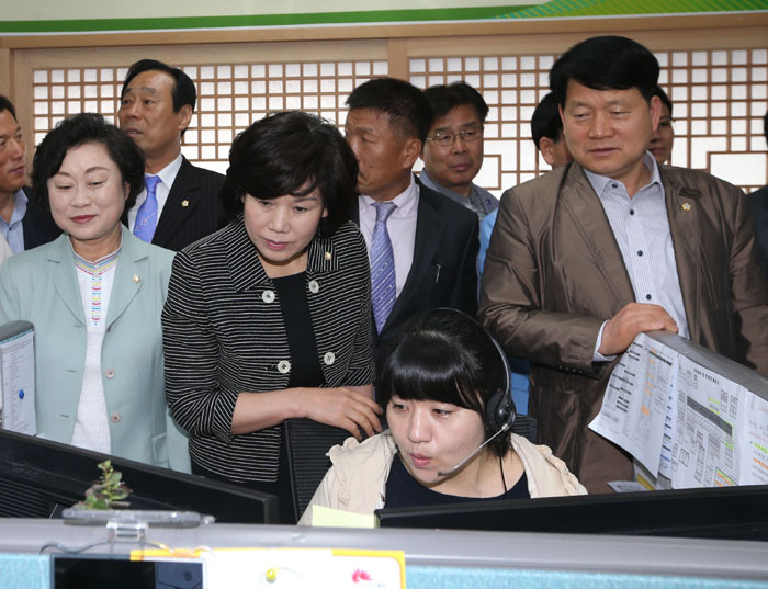 전주시 콜센터 개소식